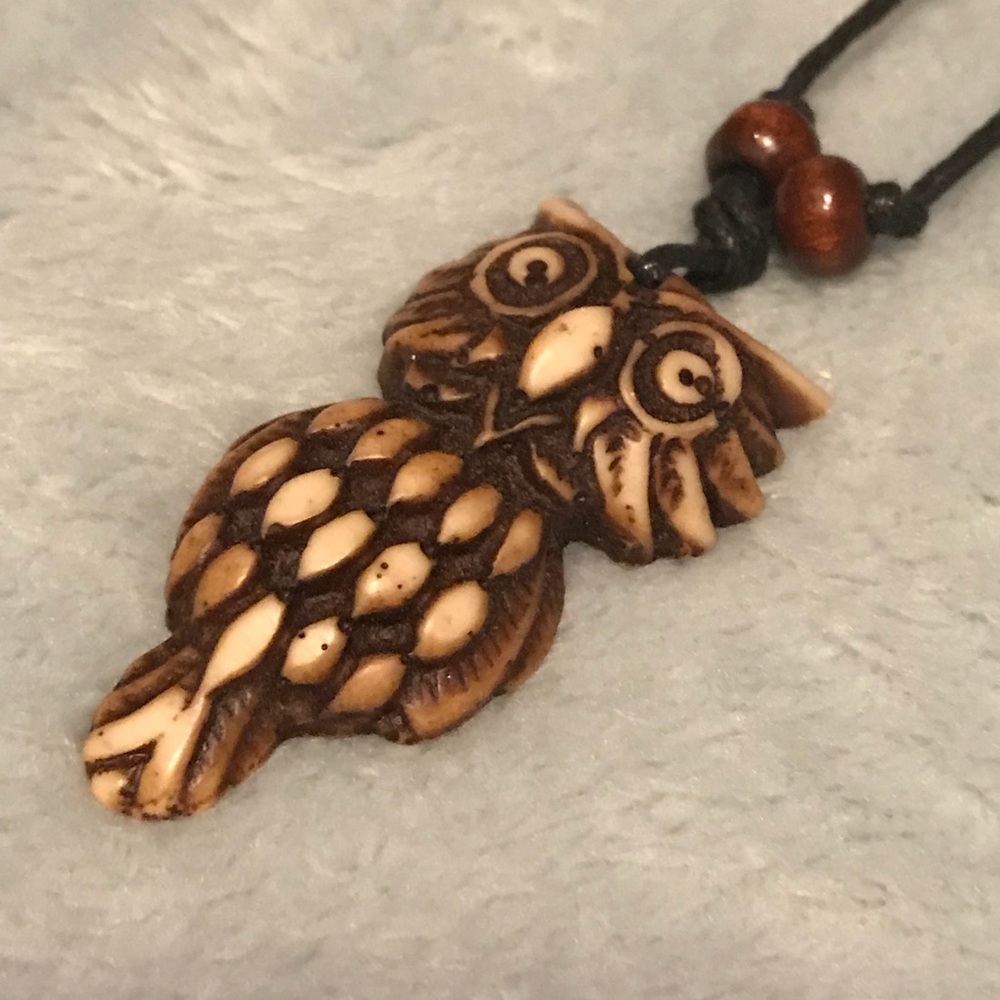 🌸 Owl Necklace